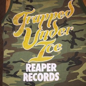 Trapped Under Ice camo tank top